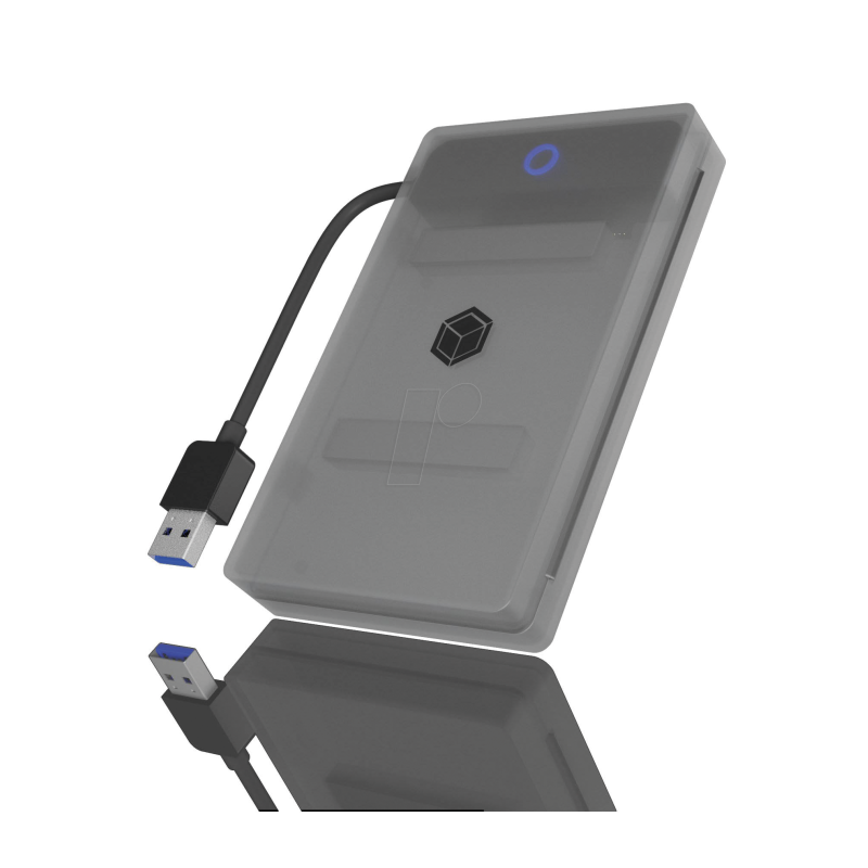 Ohišje za disk IcyBox IB-AC603B-U3 za 2,5 SATA HDD/SSD