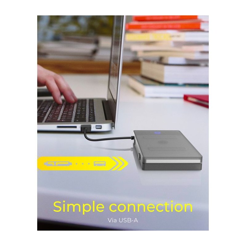 Ohišje za disk IcyBox IB-AC603B-U3 za 2,5 SATA HDD/SSD