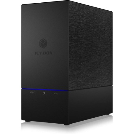 Zunanje RAID ohišje IcyBox IB-RD3621-C31, za 2x 3,5 in 2,5 HDD/SSD