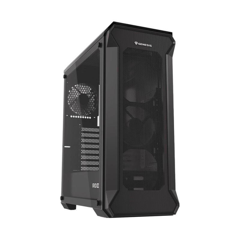 Ohišje GENESIS IRID 505 ARGB V2, Midi Tower, črna