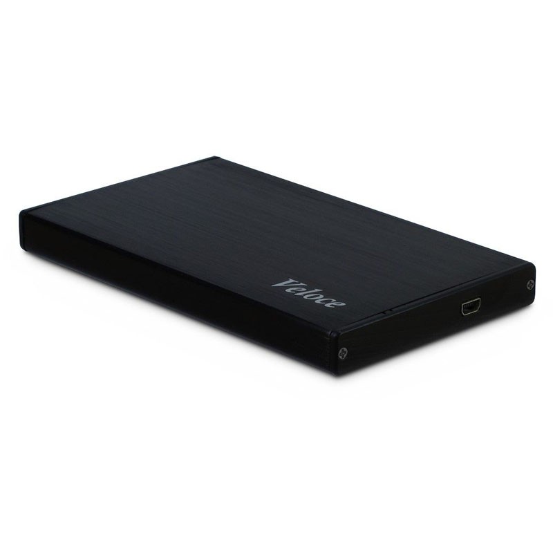 Ohišje za disk INTER-TECH GD-25612 Veloce za 2,5 SATA HDD/SSD, črno