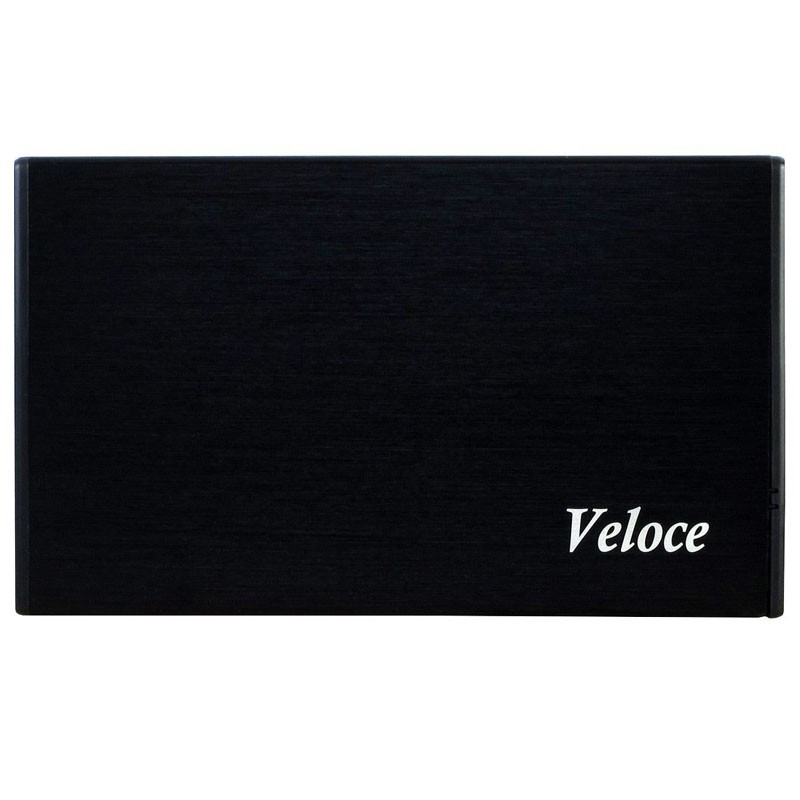 Ohišje za disk INTER-TECH GD-25612 Veloce za 2,5 SATA HDD/SSD, črno