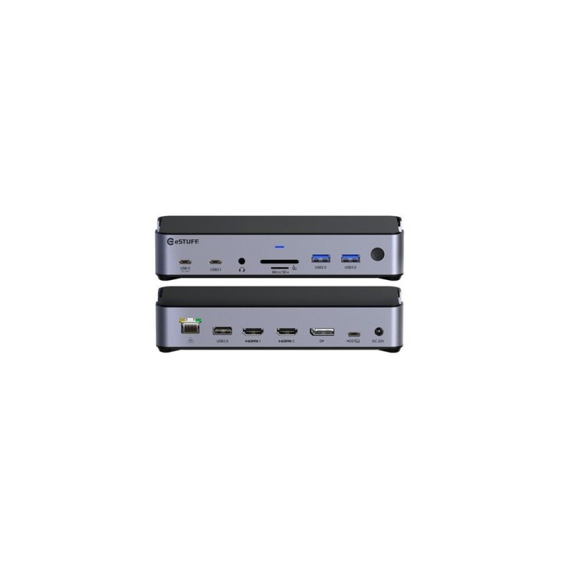 Priklopna postaja STUFF 4K USB-C, ESW128903833