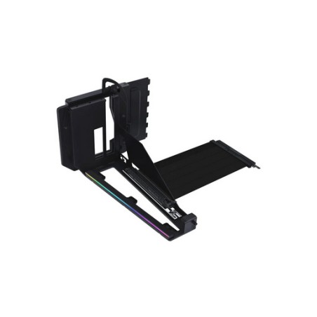 Vertikalni nosilec grafične kartice Lian Li Bracket Kit V4, PCIe 5.0, črn