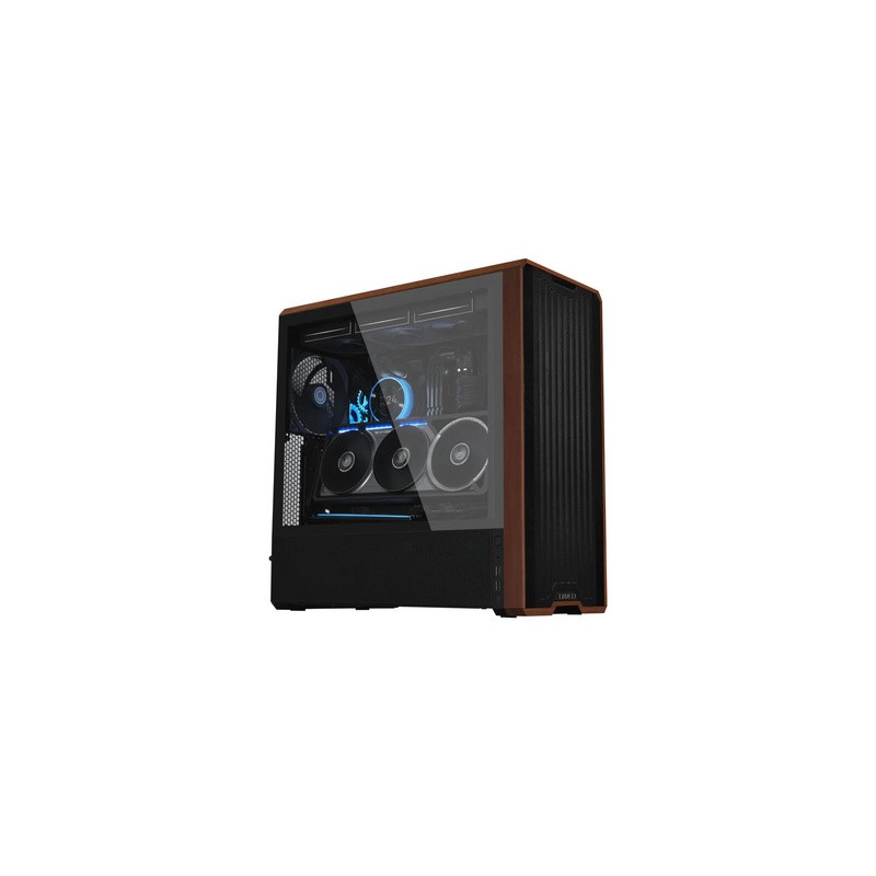 Vertikalni nosilec grafične kartice Lian Li Bracket Kit V4, PCIe 5.0, črn