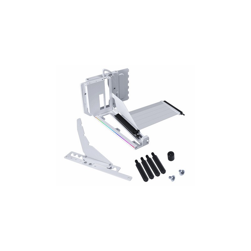 Vertikalni nosilec grafične kartice Lian Li Bracket Kit V3, PCIe 5.0, bel