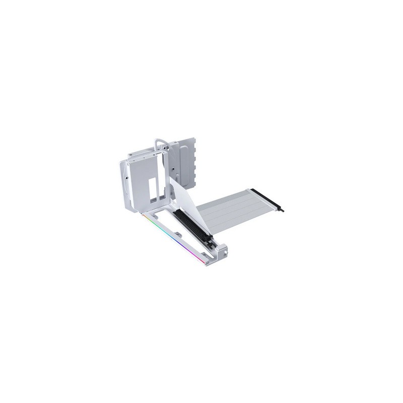 Vertikalni nosilec grafične kartice Lian Li Bracket Kit V4, PCIe 5.0, bel