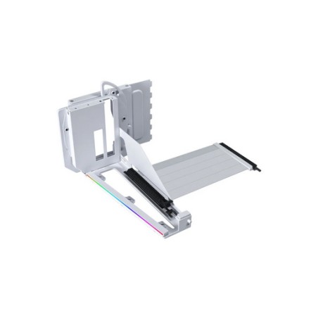 Vertikalni nosilec grafične kartice Lian Li Bracket Kit V4, PCIe 5.0, bel