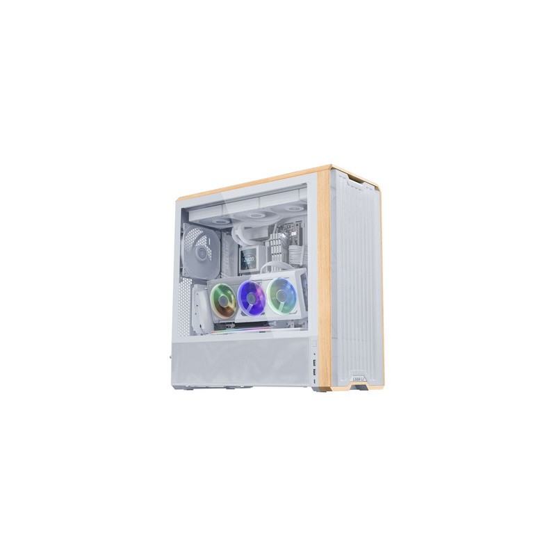Vertikalni nosilec grafične kartice Lian Li Bracket Kit V4, PCIe 5.0, bel