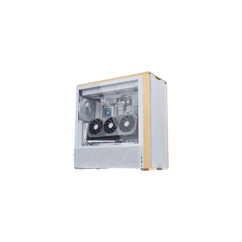 Vertikalni nosilec grafične kartice Lian Li Bracket Kit V4, PCIe 5.0, bel