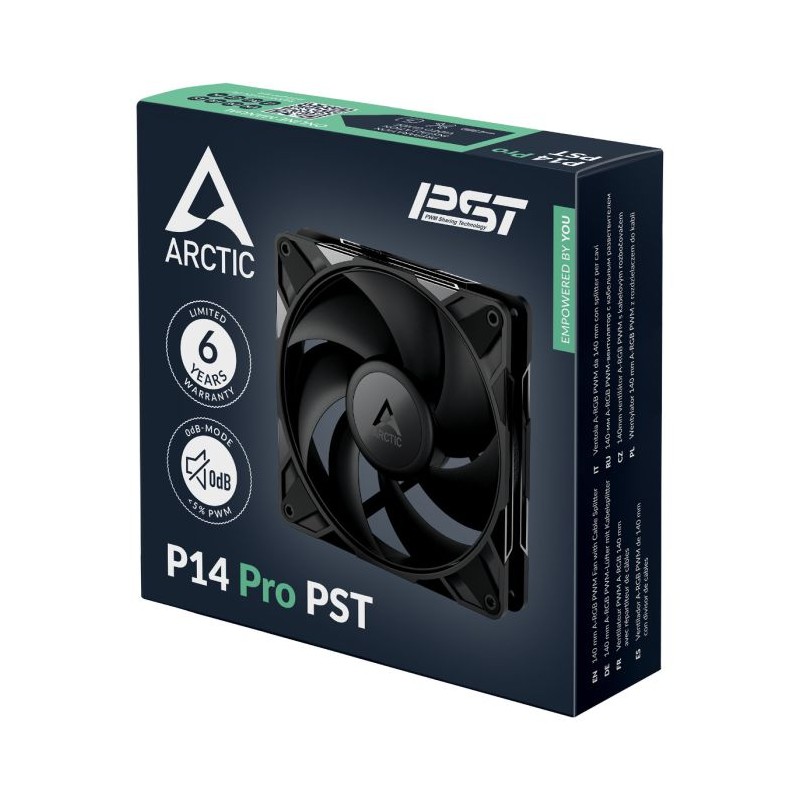 Ventilator ARCTIC P14 PRO PST 140mm 4-pin