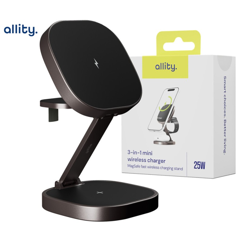 Polnilna postaja Allity AWC-220-25WMS, siva