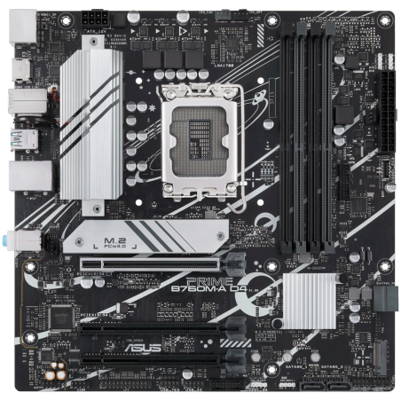 Matična plošča ASUS PRIME B760M-A D4-CSM, DDR4, LGA1700, mATX