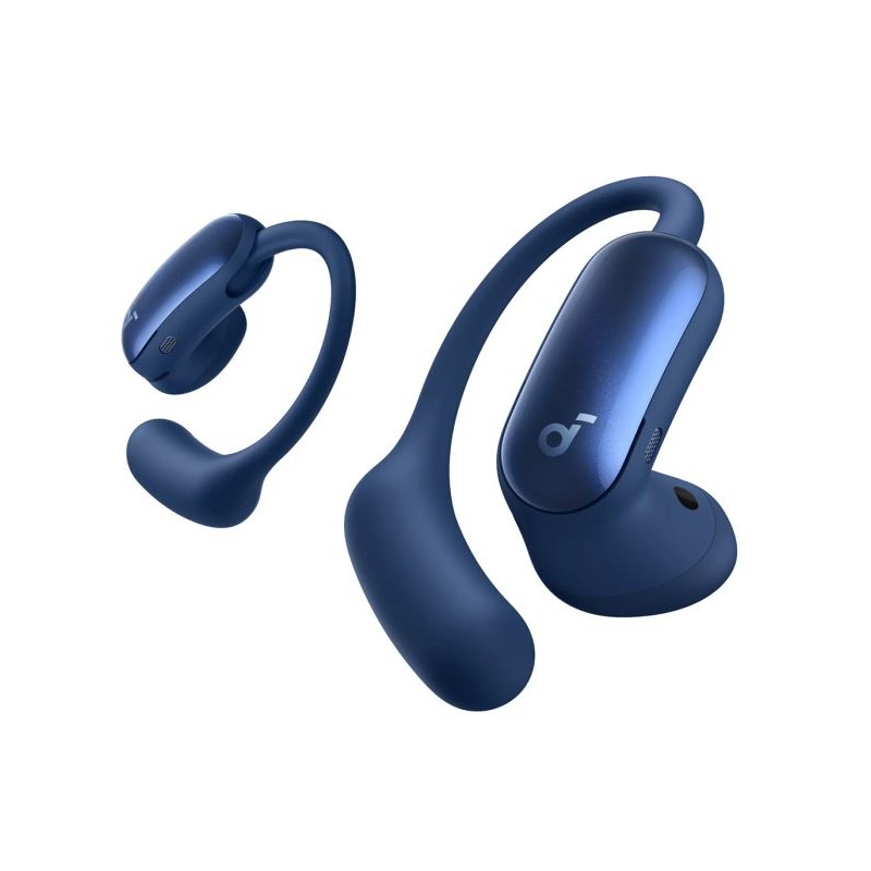 Slušalke Soundcore AeroFit 2 Pro, modre
