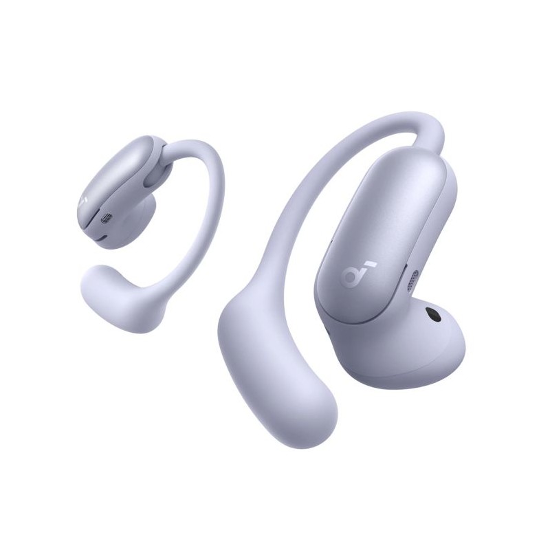 Slušalke Soundcore AeroFit 2 Pro, vijolične