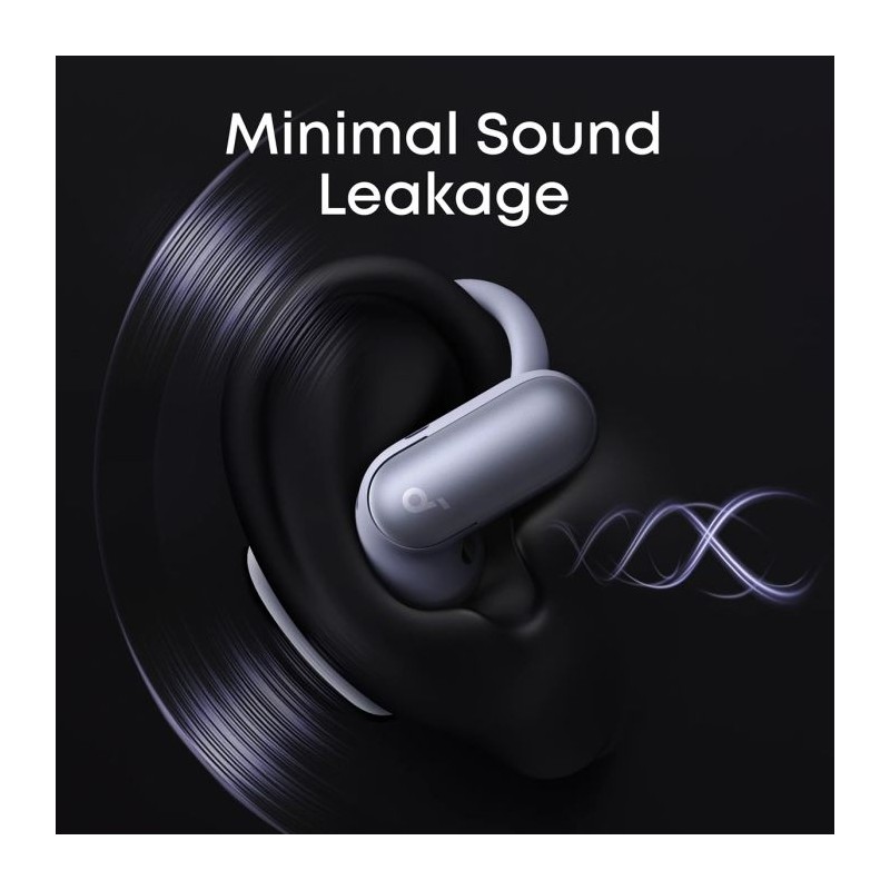 Slušalke Soundcore AeroFit 2 Pro, vijolične