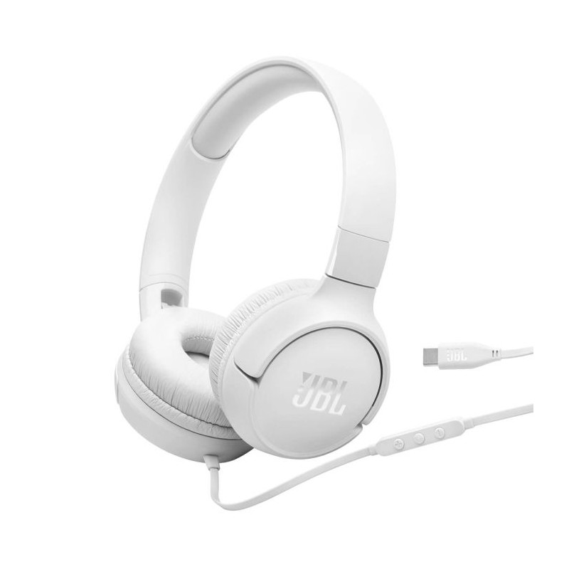 Slušalke JBL Tune 520, bele