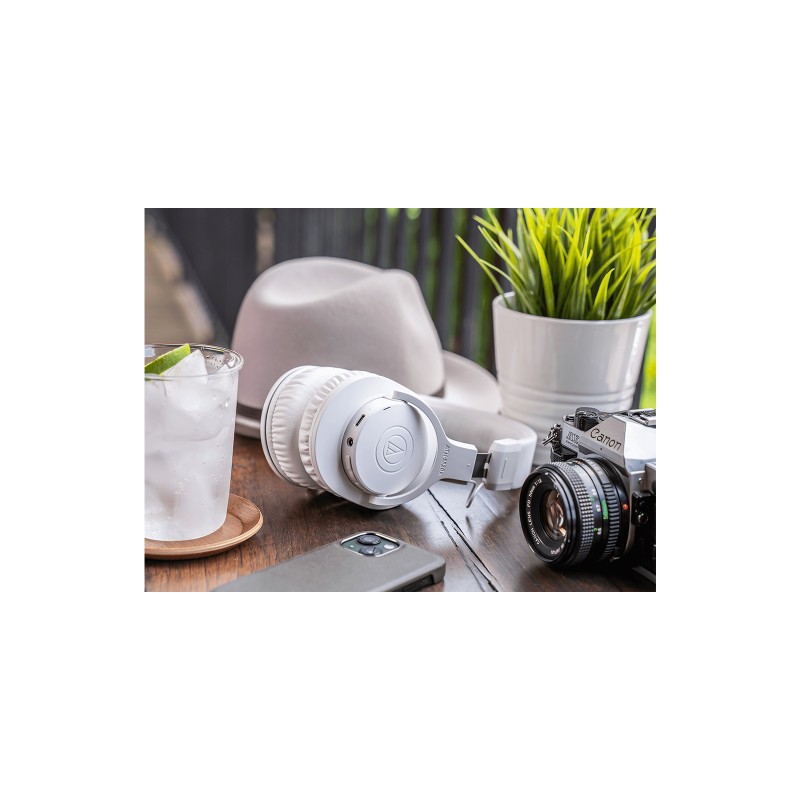 Slušalke Audio-Technica ATH-M20xBT, bele