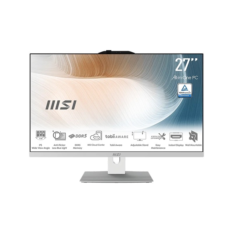 Računalnik AIO MSI Modern AM272P 1M Core 5-120U, 16GB, 512GB, W11H