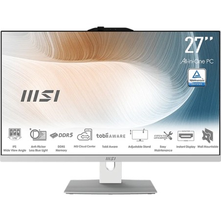 Računalnik AIO MSI Modern AM272P 1M Core 5-120U, 16GB, 512GB, W11H