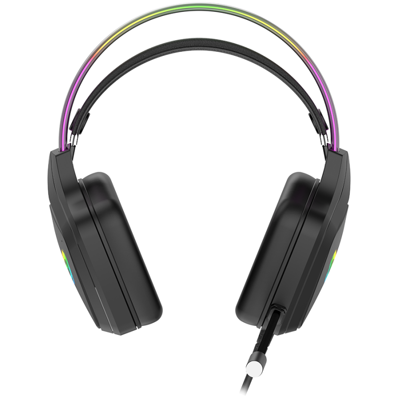 Slušalke Canyon Darkless GH-9A - RGB, črne