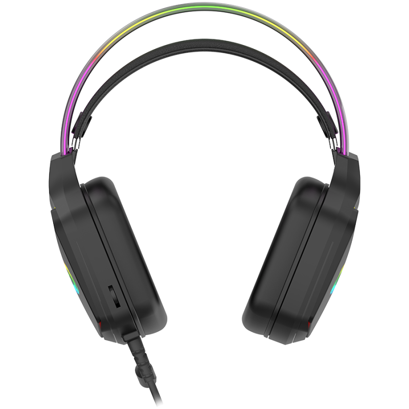 Slušalke Canyon Darkless GH-9A - RGB, črne