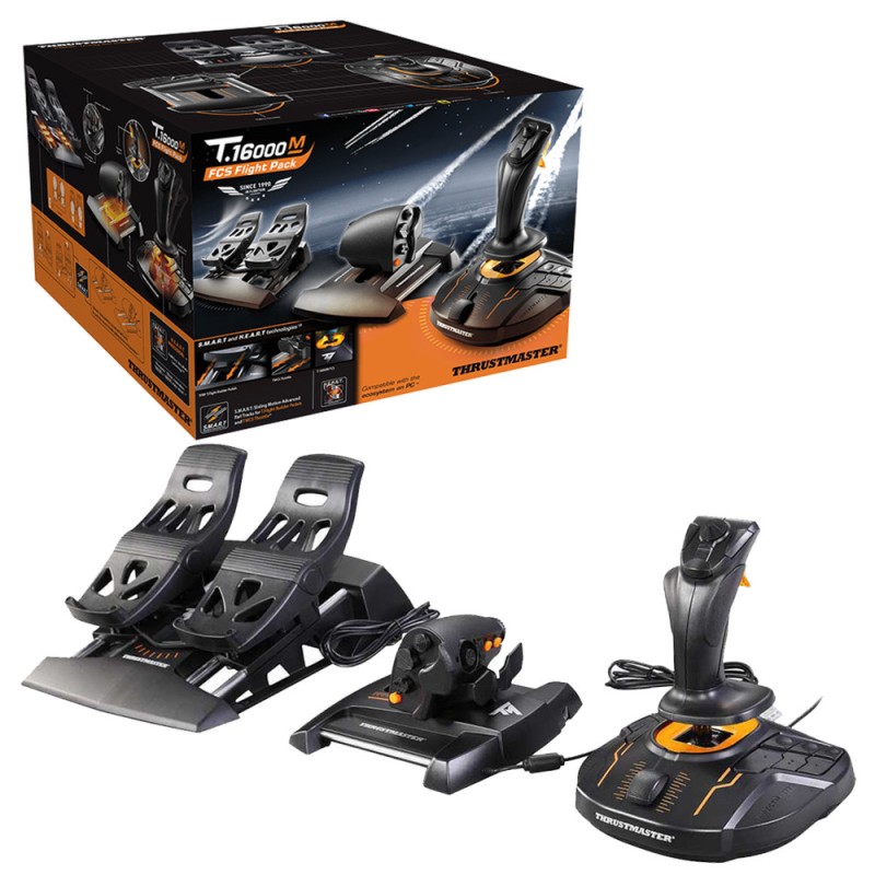 Letalski set THRUSTMASTER T-16000M FCS