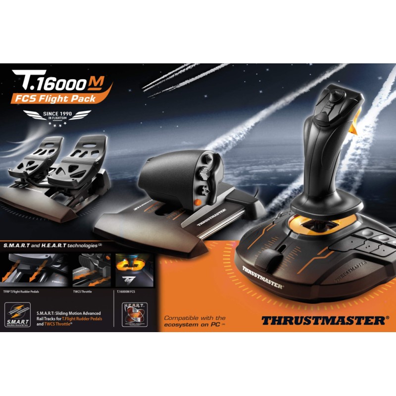 Letalski set THRUSTMASTER T-16000M FCS