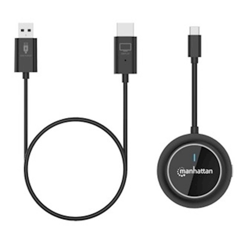 Brezžični HDMI komplet za predstavitve Manhattan, USB-C