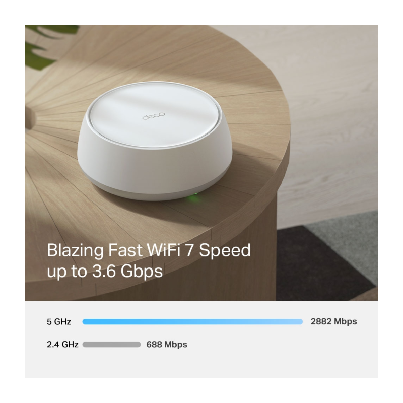 Usmerjevalnik (router) TP-Link Deco BE25, Wi-Fi 7, Mesh sistem (3 pack)