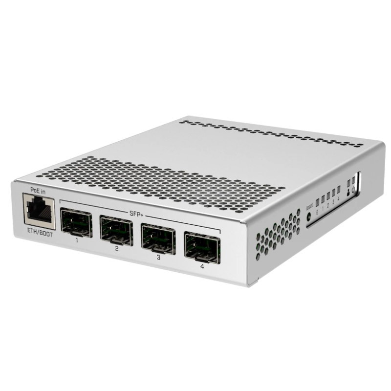 Stikalo (switch) Mikrotik CRS305-1G-4S+IN, 5‑port, SFP+, PoE