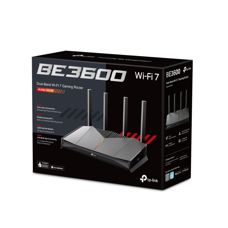 Usmerjevalnik (router) TP-Link Archer GE230, Wi-Fi 7