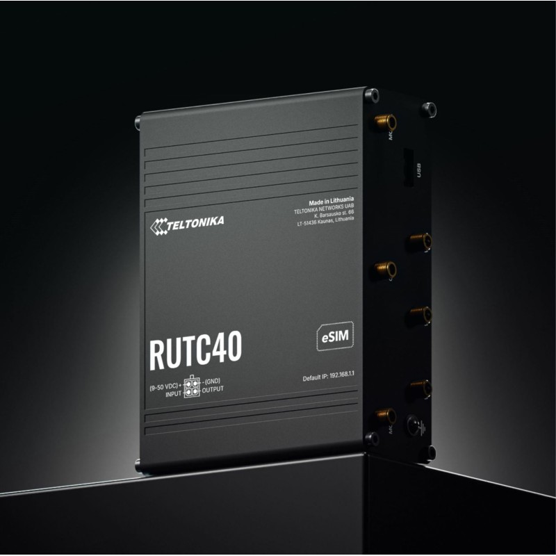 Usmerjevalnik (router) Teltonika RUTC40, WiFi 6, 4G LTE