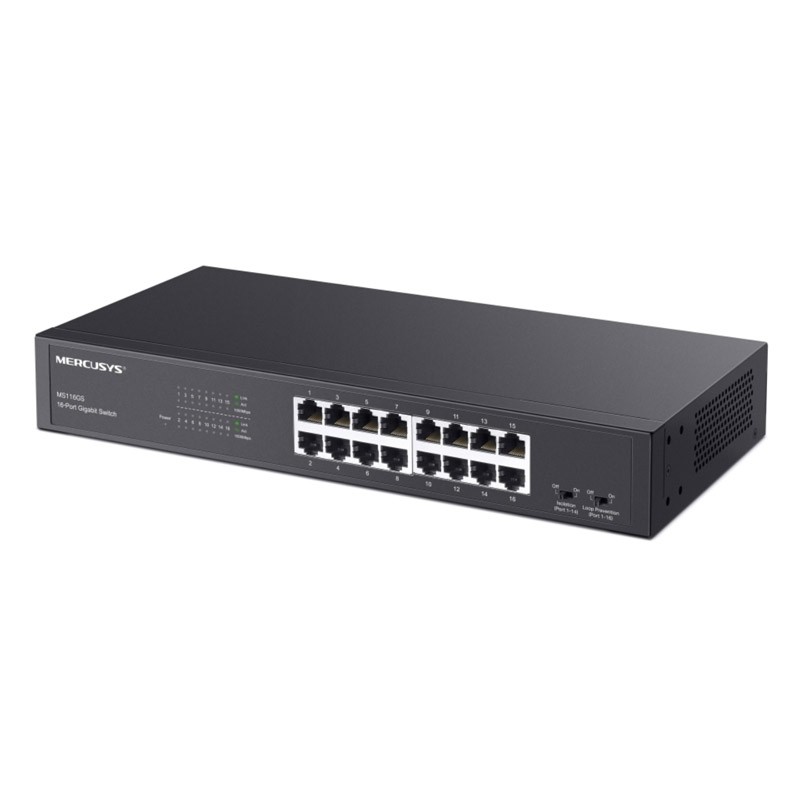 Stikalo (switch) MERCUSYS MS116GS, 16-port