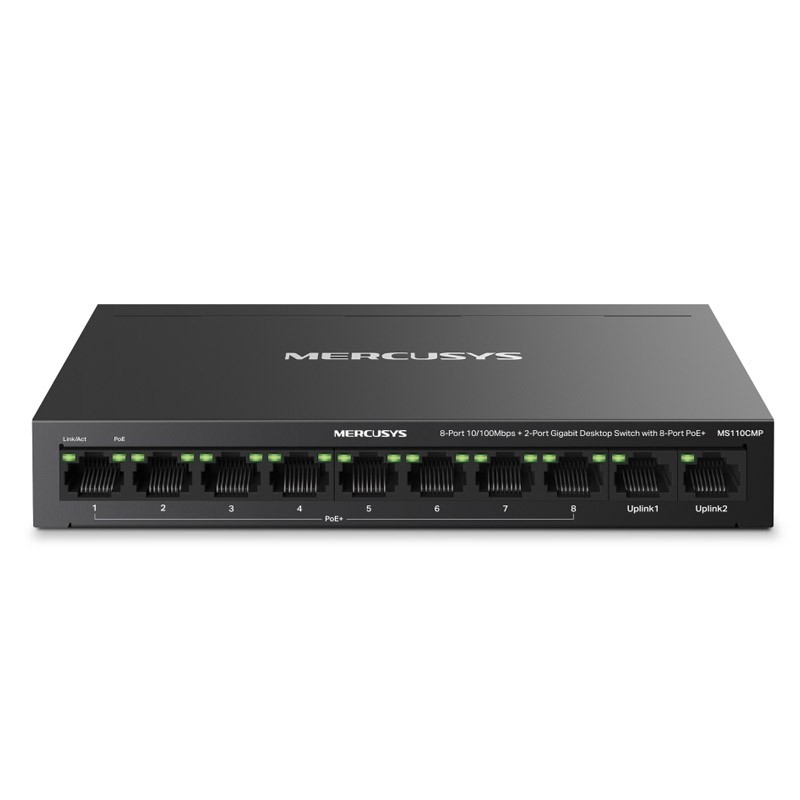 Stikalo (switch) MERCUSYS MS110CMP, 10-port, PoE+