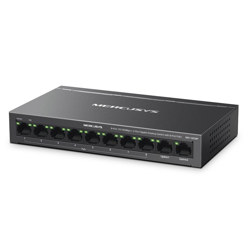 Stikalo (switch) MERCUSYS MS110CMP, 10-port, PoE+