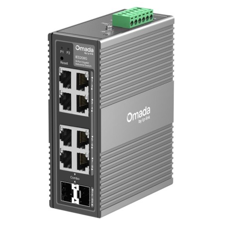 Stikalo (switch) TP-Link Omada IES208G, 8-portno, SFP