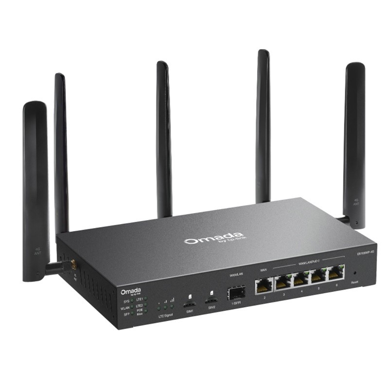 Usmerjevalnik (router) TP-Link Omada ER706WP-4G, Wi-Fi 6