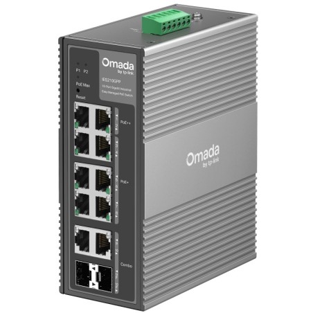 Stikalo (switch) TP-Link Omada IES210GPP, 10-port,PoE++, SFP