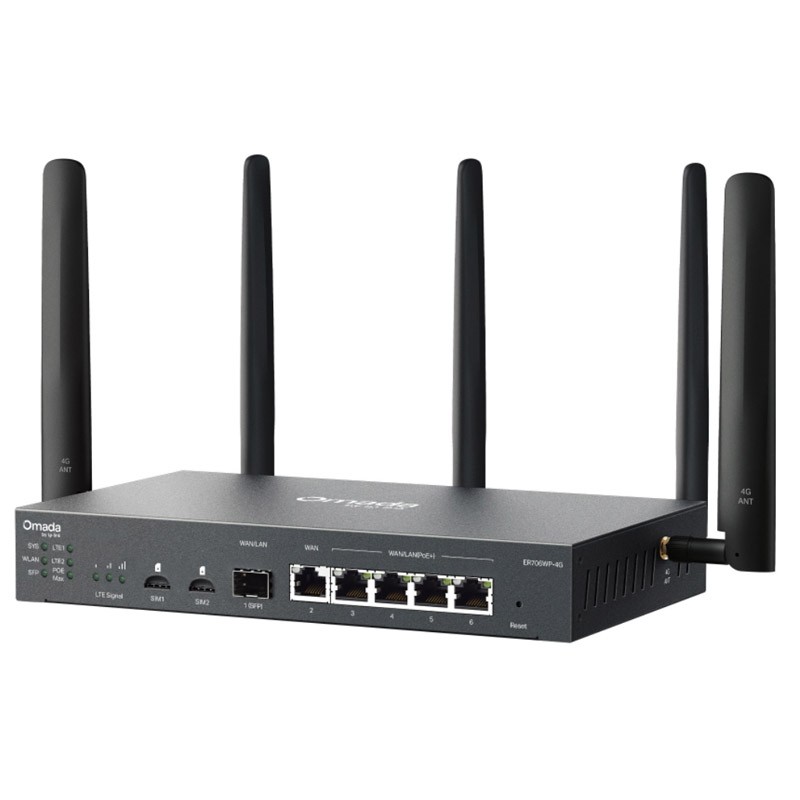 Usmerjevalnik (router) TP-Link Omada ER706WP-4G, Wi-Fi 6