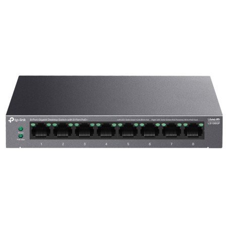 Stikalo (switch) TP-Link LS108GP, 8-port, PoE+