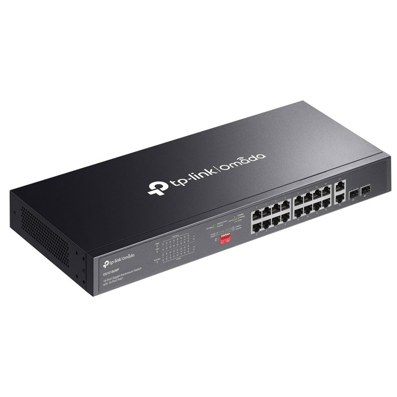 Stikalo (switch) TP-Link Omada DS1018GMP, 18-port, PoE+, SFP