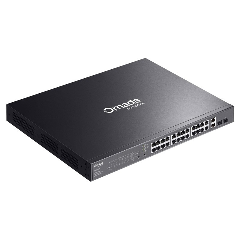 Stikalo (switch) TP-Link Omada ES228GMP, 28-port, PoE+, SFP