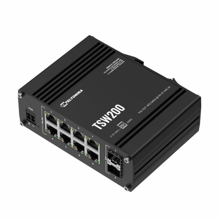 Stikalo (switch) Teltonika TSW200, 8-port, PoE, SFP