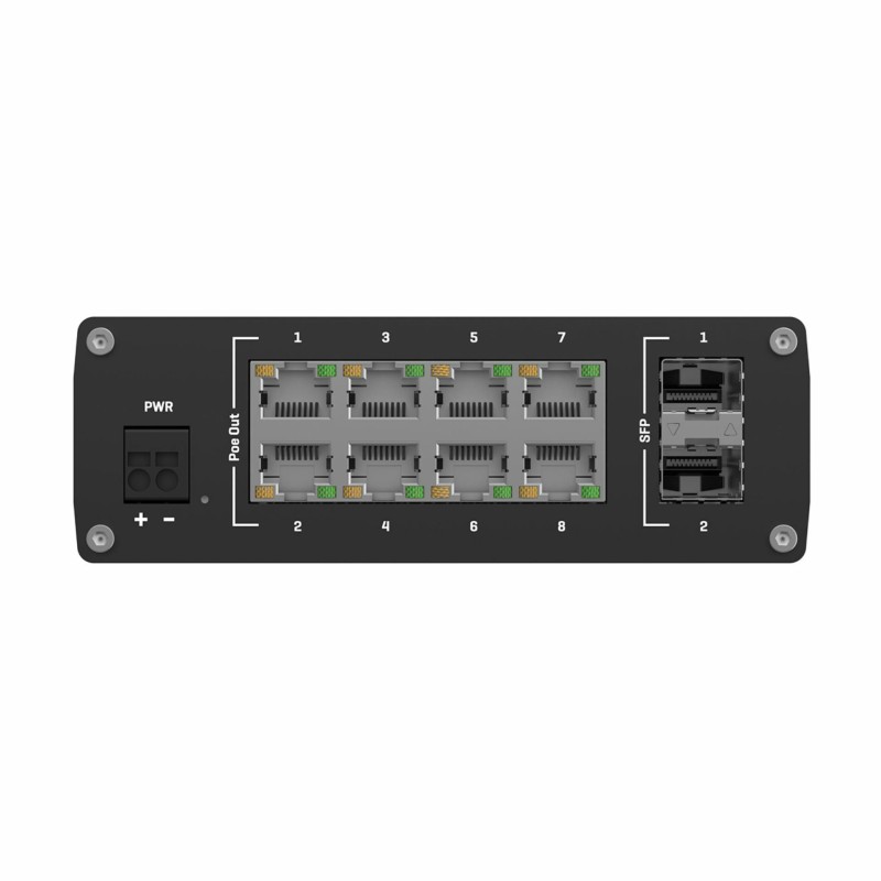 Stikalo (switch) Teltonika TSW200, 8-port, PoE, SFP
