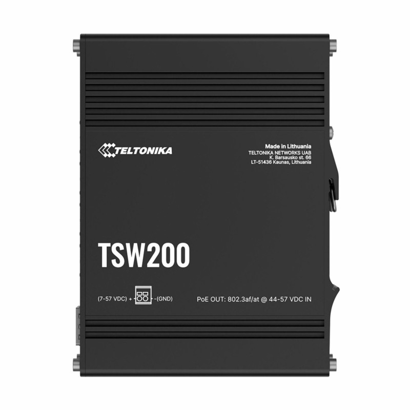 Stikalo (switch) Teltonika TSW200, 8-port, PoE, SFP
