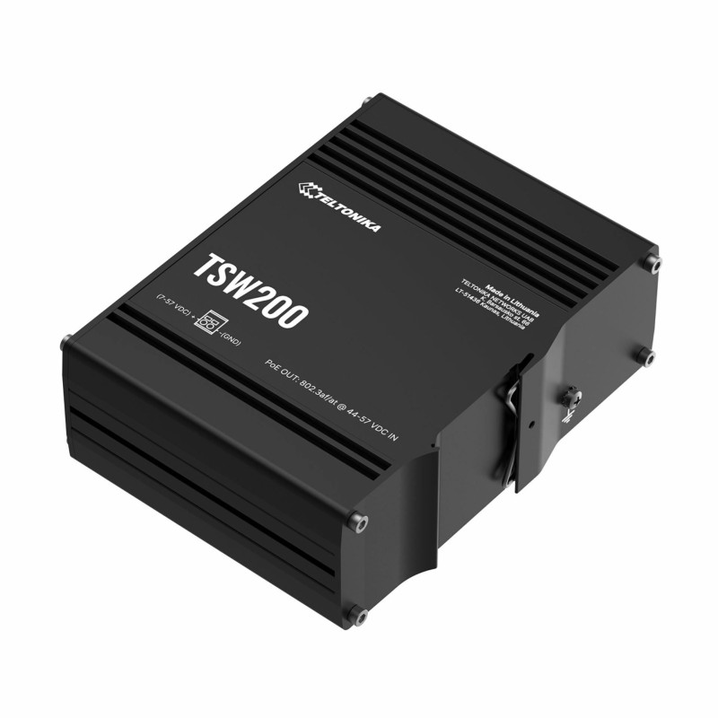 Stikalo (switch) Teltonika TSW200, 8-port, PoE, SFP