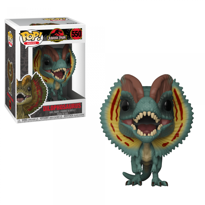 Figura FUNKO POP MOVIES: JURASSIC PARK - DILOPHOSAURUS W/CHASE