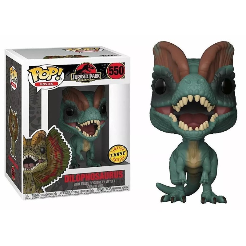 Figura FUNKO POP MOVIES: JURASSIC PARK - DILOPHOSAURUS W/CHASE