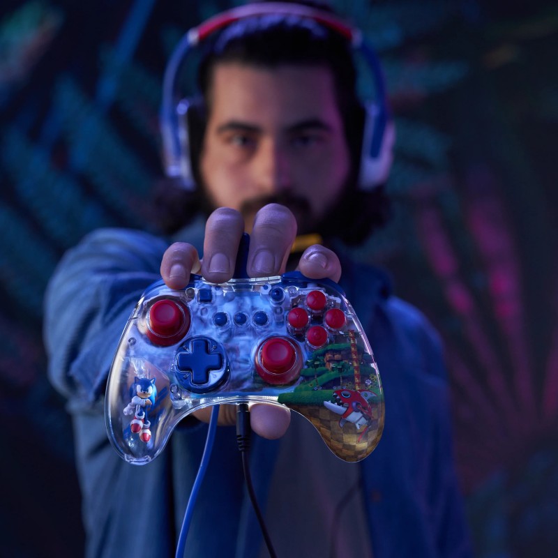 Kontroler PDP REALMz Sonic Green Hill Zone, Switch